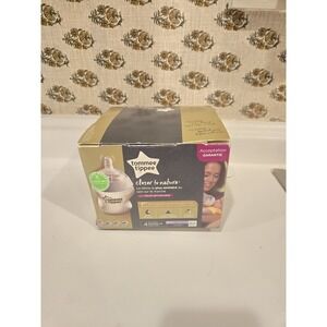 Tommee Tippee n closer to nature with anitcolic valve new 5 oz  extra slow flow